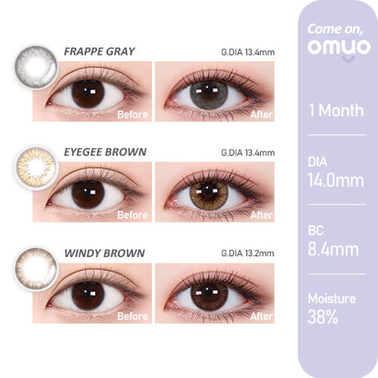 [OMYO] Come on Series Monthly (FRAPPE GRAY)