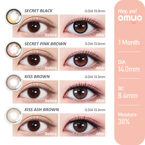[OMYO] Secret Series Monthly (KISS BROWN)