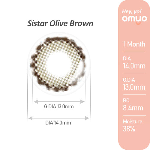 [OMYO] Secret Series Monthly (SISTAR OLIVE BROWN)