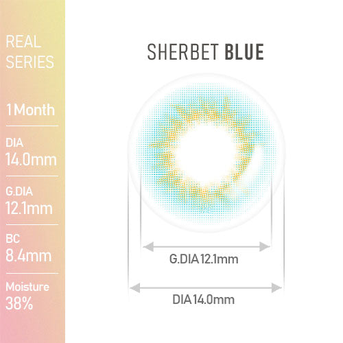 [HOLORIS] Real Series (SHERBET BLUE)
