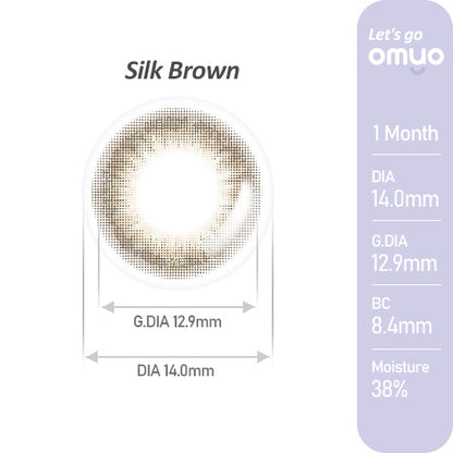 [OMYO] Come on Series Monthly (SILK BROWN)