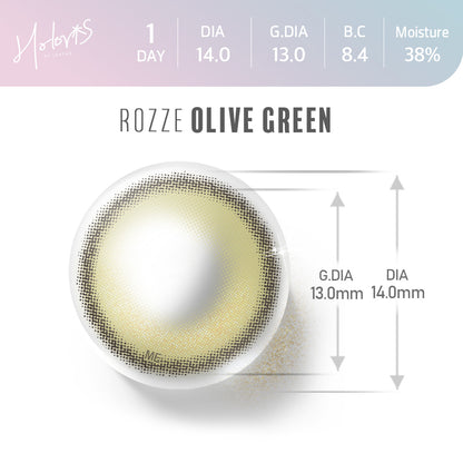 [HOLORIS] View Styling Oneday (ROZZE OLIVE GREEN)