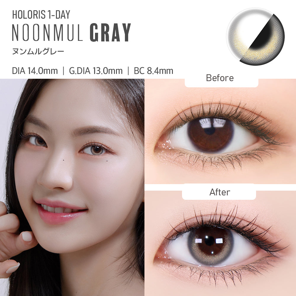 [HOLORIS] View Styling Oneday (NOONMUL GRAY)